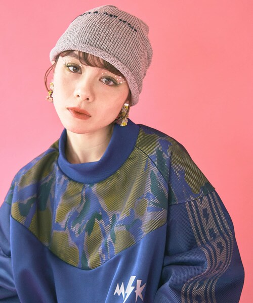 THE GOODLAND MARKET（ザグッドランドマーケット）の「master key　YSL（ニットキャップ/ビーニー・メンズ・GRY/GRN/BLK・FREE）」の10枚目の写真