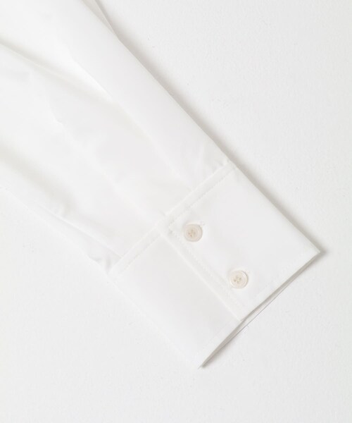 SENSE OF PLACE by URBAN RESEARCH（センスオブプレイスバイアーバンリサーチ）の「シャーリングデザインシャツ（シャツ/ブラウス・レディース・OFF WHITE/L.BLUE/PINK・One）」の2枚目の写真