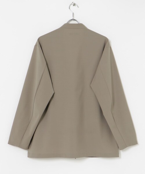 URBAN RESEARCH(アーバンリサーチ)の「『セットアップ対応』『マシンウォッシャブル』ST WASHABLE WL C/LESS JACKET(テーラードジャケット・メンズ・INK NAVY/TAUPE/BLACK TOP・M/L)」の17枚目の写真