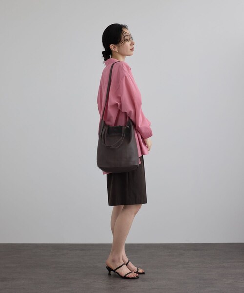 ADAM ET ROPE'(アダムエロペ)の「【J'aDoRe・店舗限定】【Morphee(モルフェ)】3WAY MEDIUM TOTE(トートバッグ・レディース・ダークブラウン・F)」の6枚目の写真