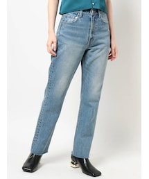 EVRIS | シンプルストレートデニムパンツ(デニムパンツ)