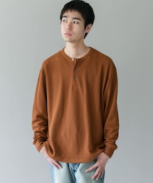 URBAN RESEARCH DOORS | DRYMIXワッフル ドロスト ロングスリーブ Tシャツ(Tシャツ/カットソー)