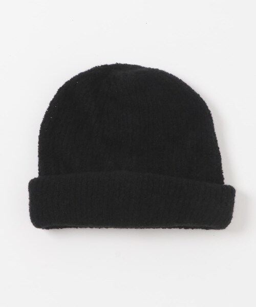かぐれ(カグレ)の「mature ha. knit cap cashmere(ニットキャップ/ビーニー・レディース・white/black・one)」の2枚目の写真
