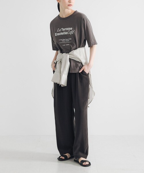 URBAN RESEARCH(アーバンリサーチ)の「キュプラレーヨンイージーパンツ(その他パンツ・レディース・BEIGE/BROWN・36/38/40)」の15枚目の写真