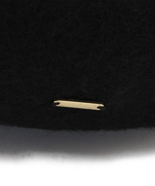 ROPE' PICNIC（ロペピクニック）の「ウールフェルトベレー帽/リンクコーデ（ハンチング/ベレー帽・レディース・ブラック/ライトグレー・F）」の15枚目の写真