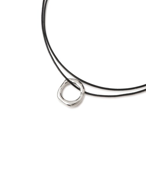 VIS（ビス）の「ニュアンスリングマルチコードネックレス（ネックレス・レディース・ゴールド/シルバー・F）」の12枚目の写真