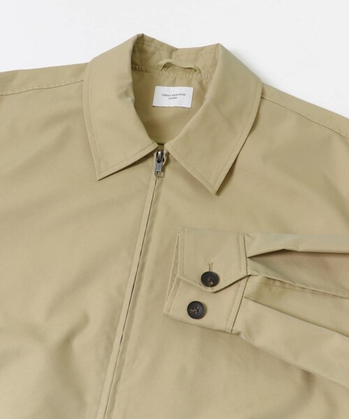 URBAN RESEARCH DOORS（アーバンリサーチドアーズ）の「ヘムシャーリング フルジップ ブルゾン（ブルゾン・メンズ・BEIGE/NAVY・M/L）」の20枚目の写真