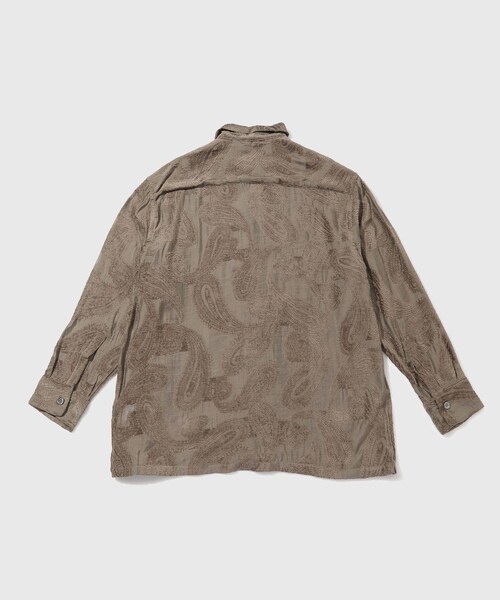 ADAM ET ROPE'(アダムエロペ)の「【CMMN SWDN/コモン スウェーデン】Paisley SHIRTS(シャツ/ブラウス・メンズ・チャコール・44/46)」の11枚目の写真