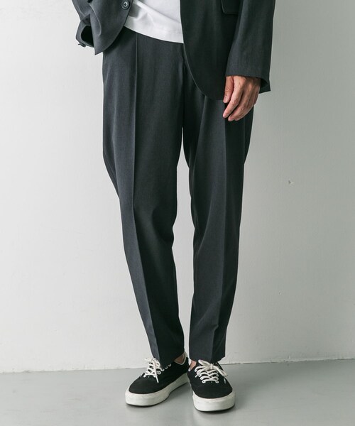 URBAN RESEARCH DOORS（アーバンリサーチドアーズ）の「『イージーケア/速乾』LIFE STYLE TAILOR　ウォッシャブルアクティブパンツ（スラックス・メンズ・GRAY/NAVY/KHAKI・S/M/L/XL）」の4枚目の写真