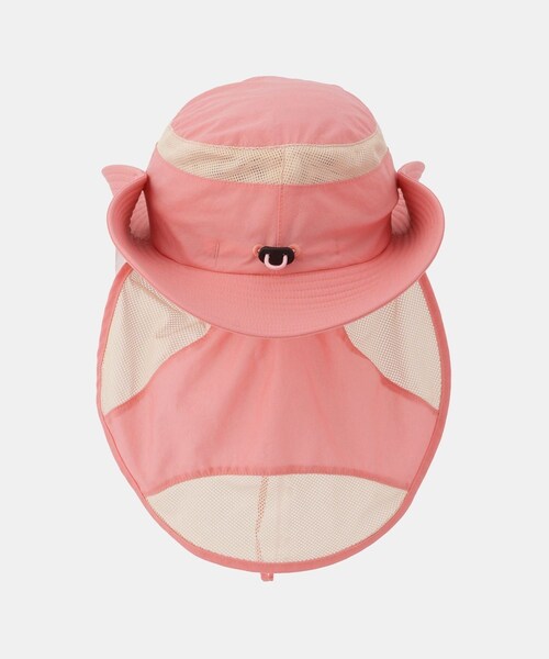 ROPE' PICNIC(ロペピクニック)の「【KIDS/キッズ】【THE NORTH FACE】Kids sunshield hat(ハット・キッズ・ベージュ/ピンク・F)」の12枚目の写真