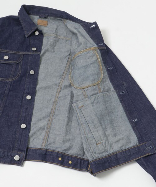 THE GOODLAND MARKET（ザグッドランドマーケット）の「NUDIE JEANS　Danny 40s Redcast DENIM JACKET（デニムジャケット・メンズ・D.Blue・S/M/L）」の12枚目の写真