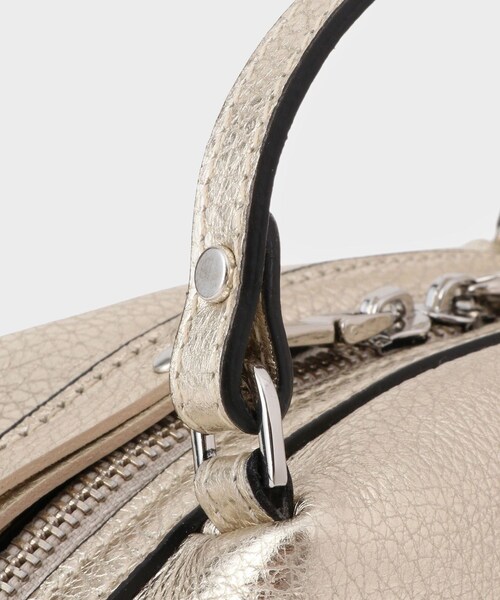 ROPE'(ロペ)の「【RIPANI(リパーニ)】2WAY BAG|ショルダーバッグ(メタリック)(ハンドバッグ・レディース・シルバー・F)」の7枚目の写真