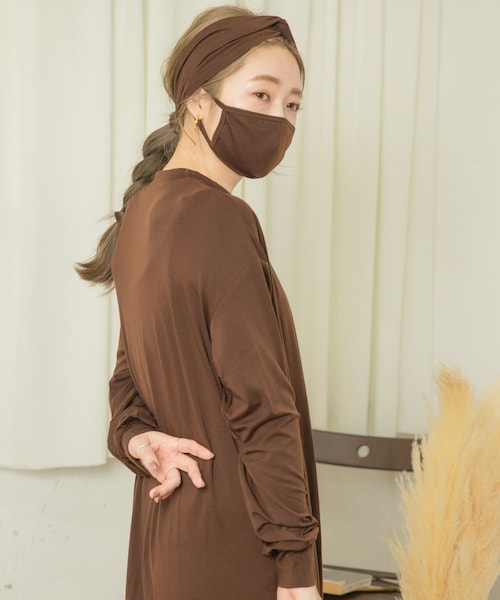 ITEMS URBANRESEARCH（アイテムズ アーバンリサーチ）の「ワンマイルワンピ+ボトムス4点SET（その他アンダーウェア/インナー・レディース・GREIGE/CHARCOAL/DARK BROWN・one）」の22枚目の写真