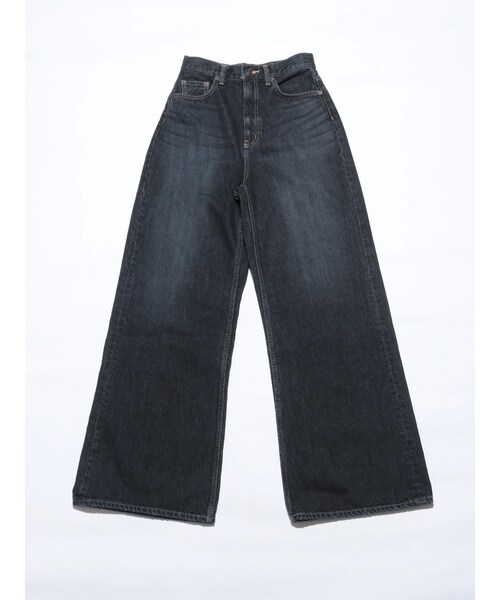EMODA（エモダ）の「【VEQUM】RIM WIDE JEANS（その他・レディース・ブラック/アイスブルー/インディゴ・24/25/26）」の7枚目の写真