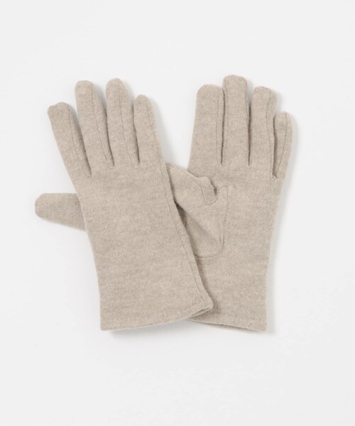 URBAN RESEARCH Sonny Label（アーバンリサーチサニーレーベル）の「ウールミックスニットグローブ（ベルト・レディース・グレー/ブラック/ベージュ・One）」の15枚目の写真
