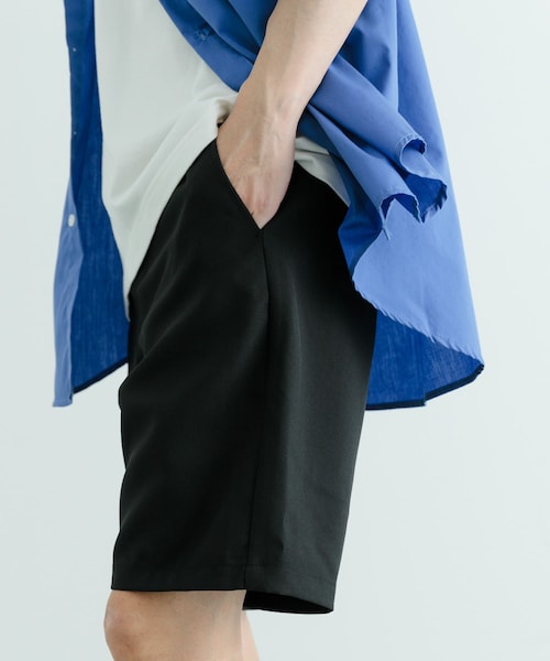 ITEMS URBANRESEARCH（アイテムズ アーバンリサーチ）の「『セットアップ対応』吸水速乾ストレッチトロ イージーショーツ（その他パンツ・メンズ・YEL/L.BEG/GRY/BLK・M/L）」の6枚目の写真