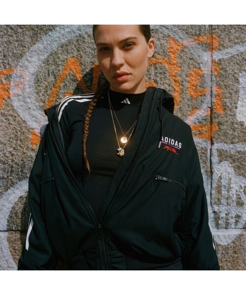 adidas（アディダス）の「JAY3LLE WIND.RDY スリーストライプス 