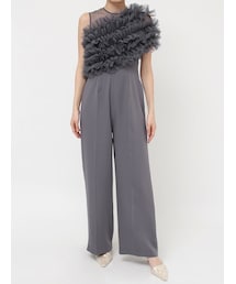 LAGUNAMOON（ラグナムーン）の「LADYチュールオフショルパンツドレス（ドレス・レディース）」