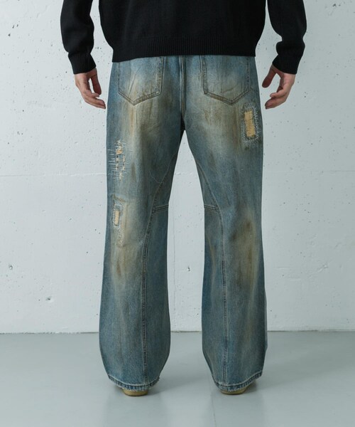 URBAN RESEARCH(アーバンリサーチ)の「Andersson Bell UNISEX D/R WIDE JEANS(デニムパンツ・メンズ・BLUE・30/32)」の3枚目の写真