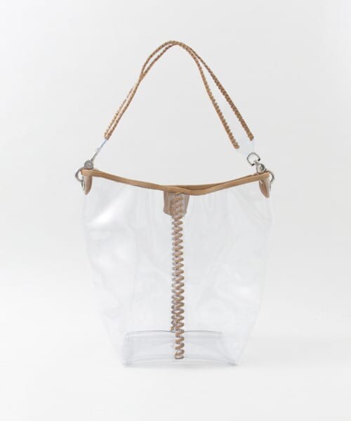 URBAN RESEARCH（アーバンリサーチ）の「MONDRINA　TAISIE BEACH BAG（トートバッグ・レディース・camel/bone/ice blue・one）」の6枚目の写真