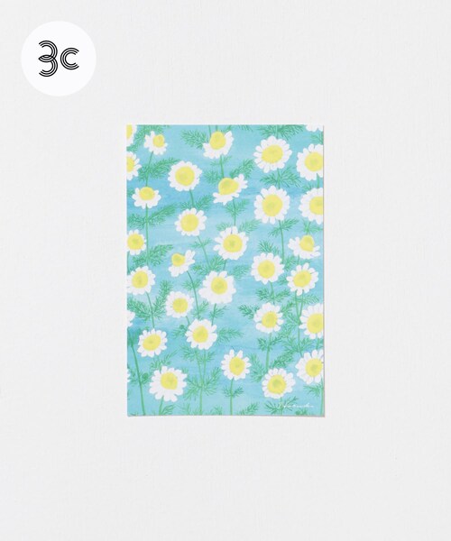 URBAN RESEARCH（アーバンリサーチ）の「はるかぜ染色工房　ポストカード（その他雑貨・メンズ・スズラン/野葡萄/カモミール/ミモザの花束/アネモネの花束/オリーブ/スミレ/ミモザグレー・-）」の5枚目の写真