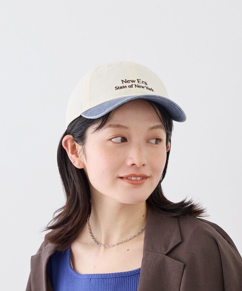 ROPE' PICNIC(ロペピクニック)の「【NEW ERA(R)/ニューエラ別注】ACID WASH 920CS CAP(キャップ・レディース・ブラウン/ネイビー・F)」の6枚目の写真