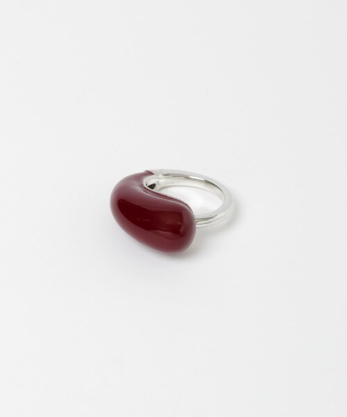URBAN RESEARCH(アーバンリサーチ)の「JAMIRAY ENA DROP RING(リング・レディース・WHITE/BROWN・13)」の3枚目の写真