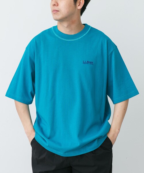URBAN RESEARCH DOORS（アーバンリサーチドアーズ）の「L.L.Bean JAPAN EDITION　UNION SHORT SLEEVE T-SHIRTS（Tシャツ/カットソー・メンズ・WHITE/BIRCH/TOP GREY/TEAL/NAVY/T.CHARCOAL・M/L/XL）」の5枚目の写真