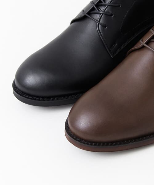 SENSE OF PLACE by URBAN RESEARCH（センスオブプレイスバイアーバンリサーチ）の「【B】プレーントゥレザーシューズ（ドレスシューズ・メンズ・D.BROWN/BLACK・S/M/L）」の10枚目の写真