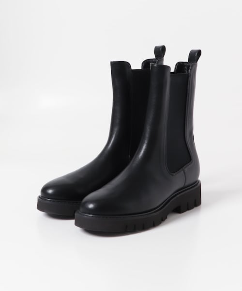 URBAN RESEARCH Sonny Label（アーバンリサーチサニーレーベル）の「サイドゴアショートブーツ（ブーツ・レディース・ブラック/ベージュ・36/37/38）」の5枚目の写真