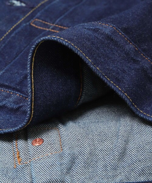 URBAN RESEARCH Sonny Label（アーバンリサーチサニーレーベル）の「LEVI’S　TYPE1 TRUCKER（デニムジャケット・メンズ・SELVEDGE/BIG STEP・M/L）」の17枚目の写真