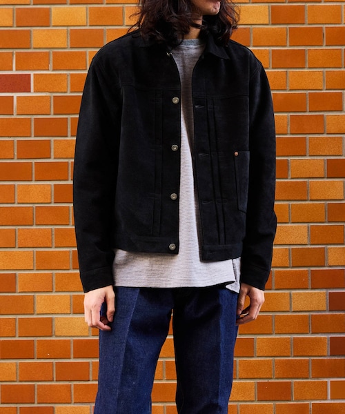 【BONCOURA/ボンクラ】1st Gジャン ブラックスエード　新品同様 別注》【BONCOURA/ボンクラ】1st Gジャン ブラックスエード 【公式通販】