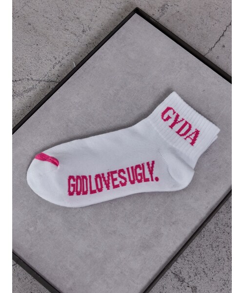 GYDA（ジェイダ）の「GYDA SOX（ソックス/靴下・レディース・オフホワイト/グレー/ブラック/ピンク/ブルー/パープル/ブラウン/その他3・F）」の18枚目の写真
