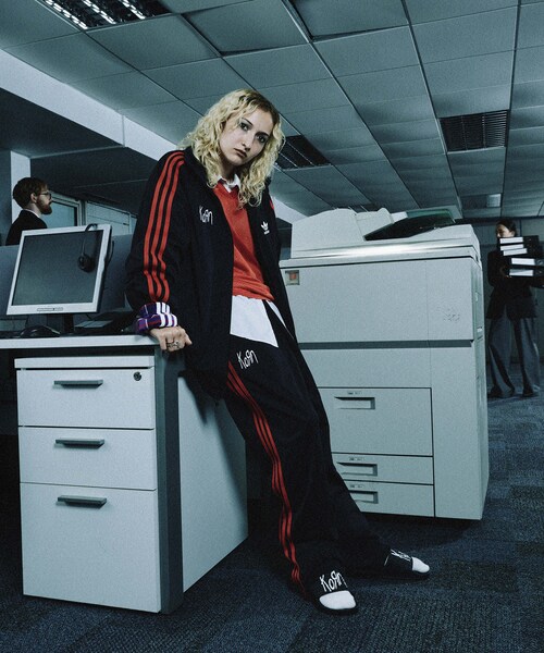 ADAM ET ROPE'(アダムエロペ)の「【adidas/アディダス】KORN BEANIE(ニットキャップ/ビーニー・メンズ・ブラック・F)」の10枚目の写真