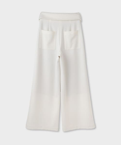 ROPE'(ロペ)の「【一部店舗限定】【REALM(レルム)】BAKER PANTS|ワイドパンツ 26SS(その他パンツ・レディース・ブラック/ホワイト/ブラウン系・36/38)」の15枚目の写真