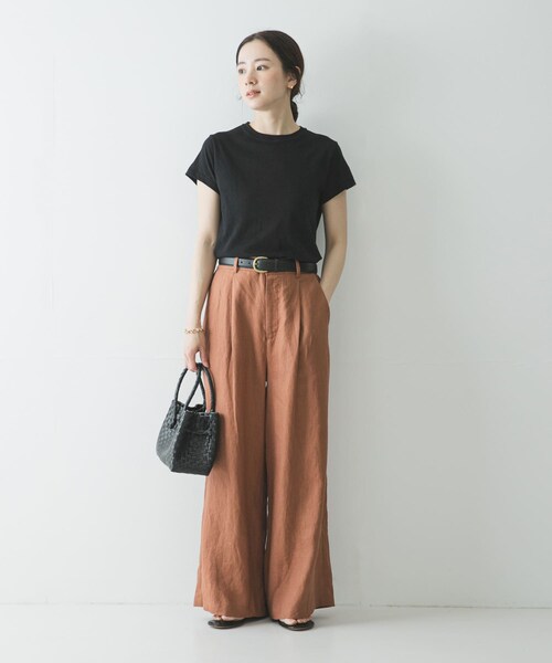URBAN RESEARCH（アーバンリサーチ）の「HANES　2P クルーネックTシャツ（Tシャツ/カットソー・レディース・BEG/WHT/ASSORT・M）」の21枚目の写真