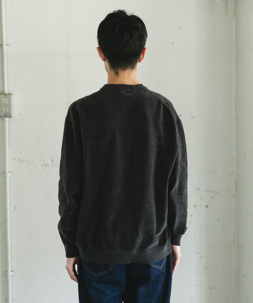 URBAN RESEARCH DOORS（アーバンリサーチドアーズ）の「モールニットプルオーバー（ニット/セーター・メンズ・GREIGE/SAGE/CHARCOAL・M/L）」の5枚目の写真