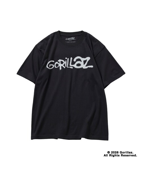 bonjour records(ボンジュールレコーズ)の「Gorillaz/ゴリラズ for bonjour records Official T-shirt(Tシャツ/カットソー・レディース・ブラック/ブラック系/ホワイト/ホワイト系・L/M/XL)」の19枚目の写真