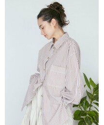 Ungrid | ストライプルーズシャツ(シャツ/ブラウス)