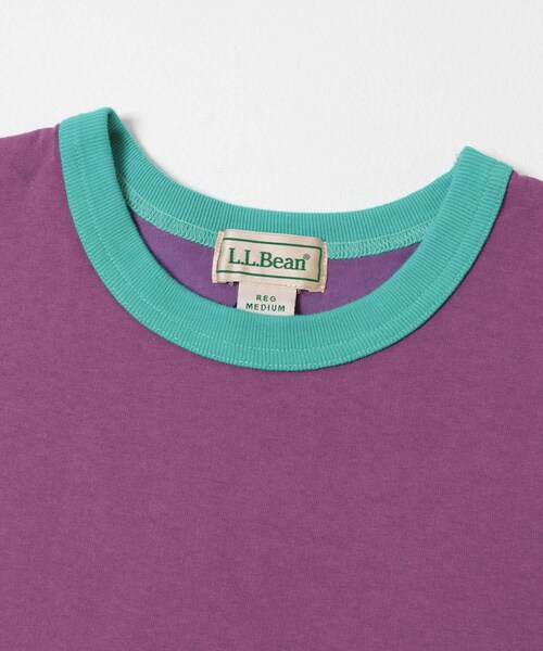 URBAN RESEARCH DOORS（アーバンリサーチドアーズ）の「L.L.Bean JAPAN EDITION SHORTSLEEVERINGER T-SHIRTS（Tシャツ/カットソー・レディース・OATMEAL/TOPGREY/TOP GOLD/MAGENTA・M）」の16枚目の写真