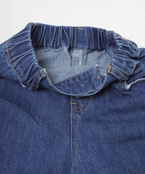 URBAN RESEARCH DOORS（アーバンリサーチドアーズ）の「『別注カラー』Solii+Sola　CROSS STITCH DENIM(KIDS)（その他パンツ・キッズ・別注BL×YE・4-5y/5-6y/6-7y/7-8y/8-9y）」の13枚目の写真