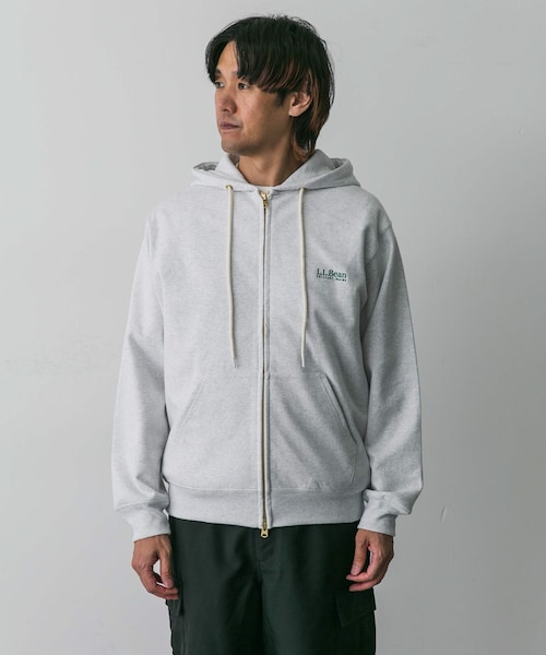 URBAN RESEARCH DOORS（アーバンリサーチドアーズ）の「L.L.Bean　PortageFullZipHoodedSweat（パーカー・メンズ・Butter/Birch/F.Green/Charcoal・M/L/XL）」の6枚目の写真