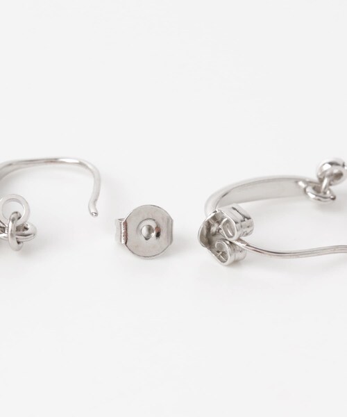 URBAN RESEARCH DOORS（アーバンリサーチドアーズ）の「RLIGHTs　ツイストガラスピアス（ピアス（両耳用）・レディース・別注Clear/Brown・FREE）」の6枚目の写真