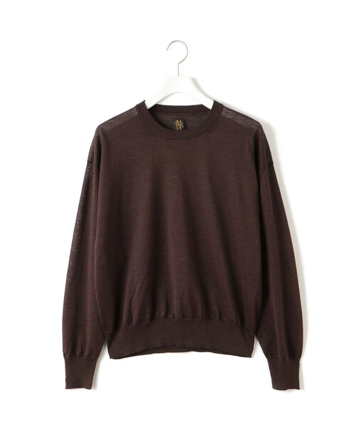 ADAM ET ROPE'(アダムエロペ)の「【BATONER for ADAM ET ROPE'】別注CHOMA CREW NECK(Tシャツ/カットソー・レディース・ブラウン/ピンク系・2)」の22枚目の写真