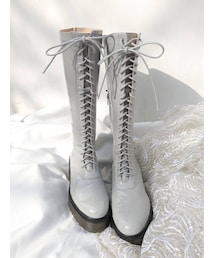 merry jenny | レースアップレインブーツ(ドレスシューズ)