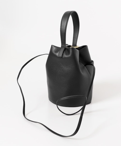 URBAN RESEARCH（アーバンリサーチ）の「MARROW　ROUND HANDLE（ハンドバッグ・レディース・BLACK/SHIRONERI・-）」の7枚目の写真