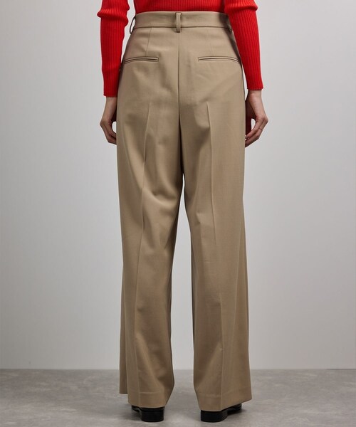 ROPE'（ロペ）の「ワンタックストレートワイドパンツ【REGGIANI（レッジアーニ）】（その他パンツ・レディース・ブラック/ベージュ・36/38/40）」の17枚目の写真