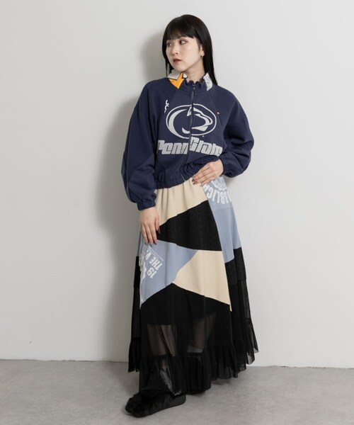 THE GOODLAND MARKET（ザグッドランドマーケット）の「77circa　track jacket cutback JK（テーラードジャケット・レディース・gray1/gray2/gray3/gray4/navy1/navy2/navy3/navy4・one）」の17枚目の写真