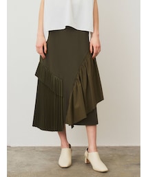 ELENDEEK | CHIC FRILL PLEATS SK(スカート)