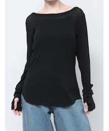 Ungrid | シアーフィットロングスリーブTee(Tシャツ/カットソー)